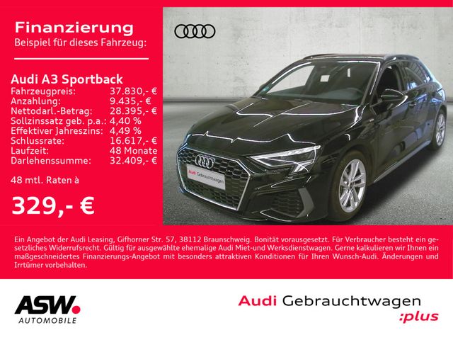 Audi A3 Sportback Sline 30TDI Stroni Navi LED AHK ACC