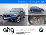 BMW X1 sDrive18i Advantage Navi Head-Up AHK RFK LED - BMW X1: Blau
