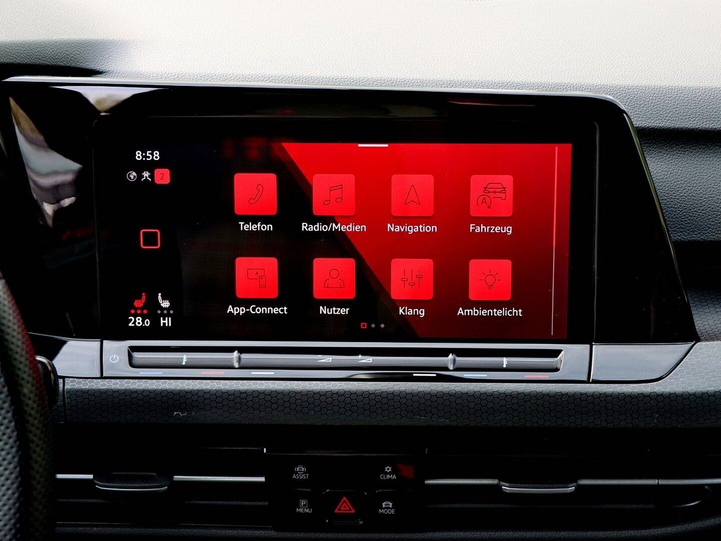 Volkswagen Golf GTI VIII 2.0 TSI OPF DSG LED/PDC/SITZHZ/RAD, миниатюра 9
