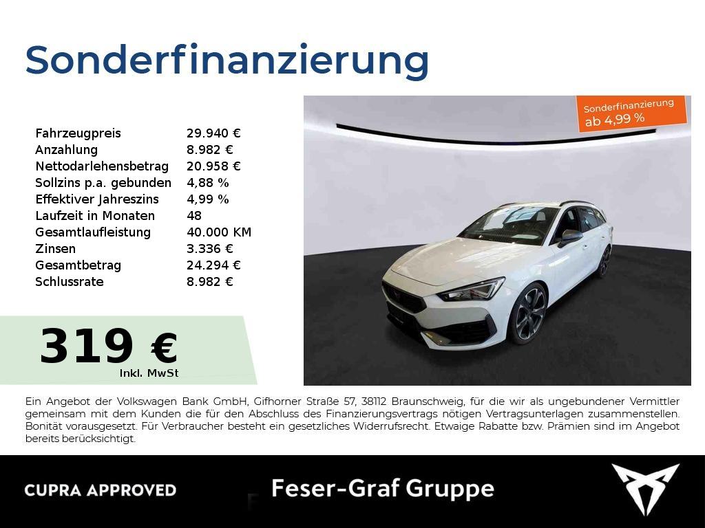 Cupra Leon ST 2.0TSI VZ DSG LED ACC Rückfahrkamera Nav