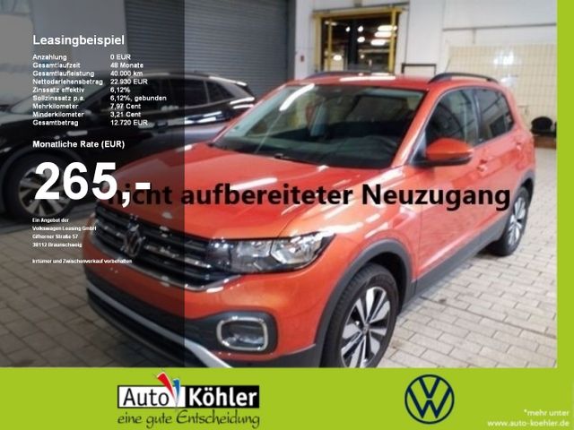 Volkswagen T-CROSS Move DSG NWAnschlussgarantie bis 08/2028