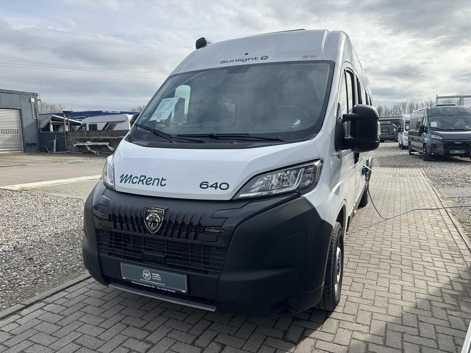 Sunlight Cliff 640 2025 - Markise, Fahrradträger, Radio