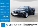 BMW 220i Cabrio M-Sport NAVI XENON SHZ PDC KEYLESS - schwarze BMW 220