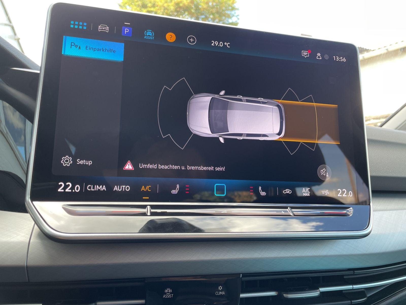 Volkswagen Golf VIII 1.5 eTSI DSG Life AHK Digital Cockpit, миниатюра 22