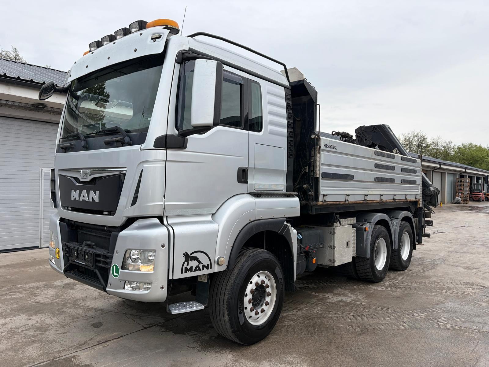 MAN TGS 33.480 6X4 EUR 6 HIAB 188 2 JAHRE GARANTIE