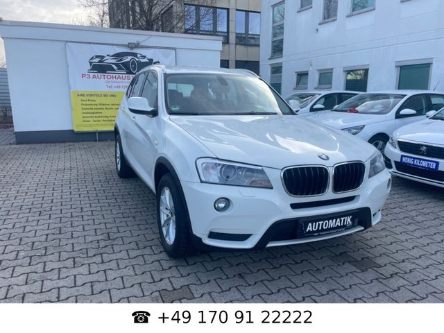 BMW X3 xDrive 20D AUT*8xReifen*Navi*AHK*Klima*Xenon