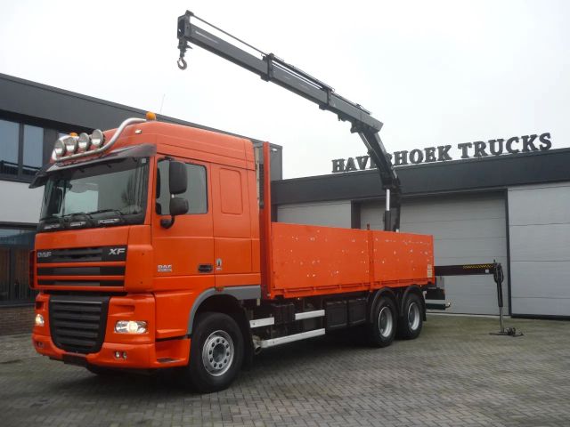 DAF XF 105.460 euro 5 6x4 Open Box Container transpo