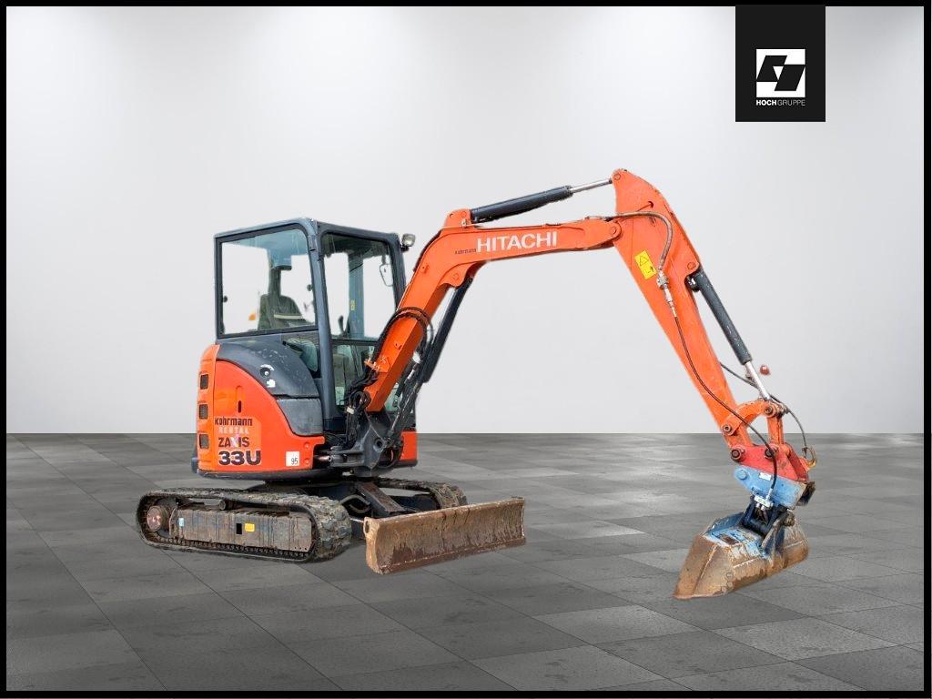 Hitachi ZX 33U-5A CLR Kurzheck KLIMA Minibagger