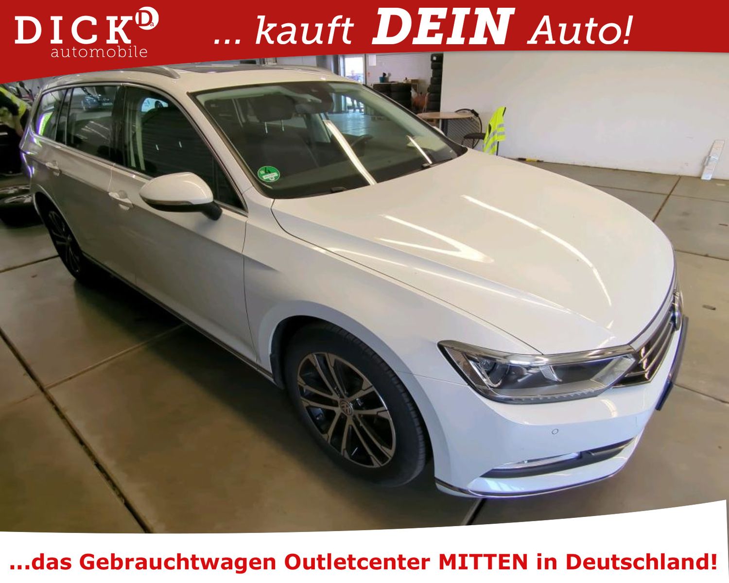 Fahrzeugabbildung Volkswagen Passat Var. 2.0d DSG HUD/NAVI+/ACC/HIFI/DCC/PANO