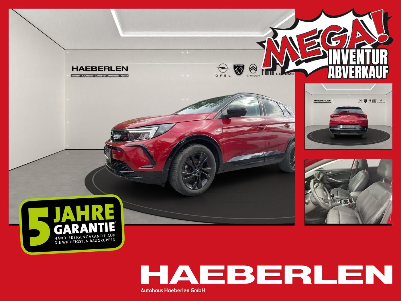 Opel Grandland 1.2 Turbo GS Line LED+Navi+SHZ+360+LM