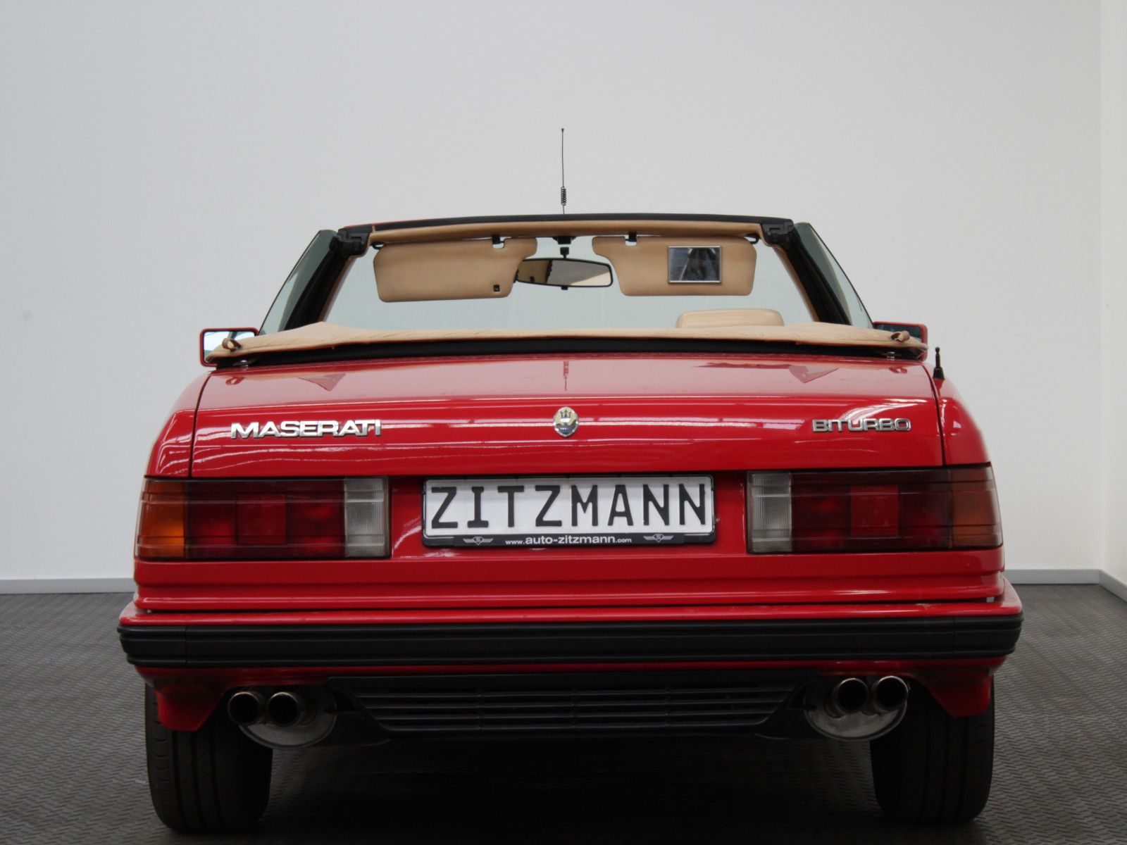 Fahrzeugabbildung Maserati Biturbo Spyder /SELTENER ITALO-KLASSIKER/