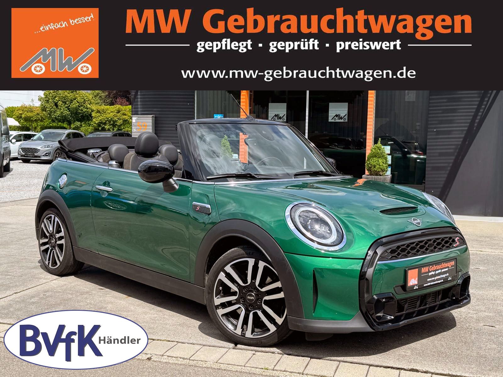 Fahrzeugabbildung MINI COOPER S Cabrio Classic-Trim Aut. ACC HUD KAM BT