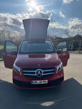 Mercedes-Benz Marco Polo Horizon V300d Avantgarde lang - rote Mercedes-Benz V 300