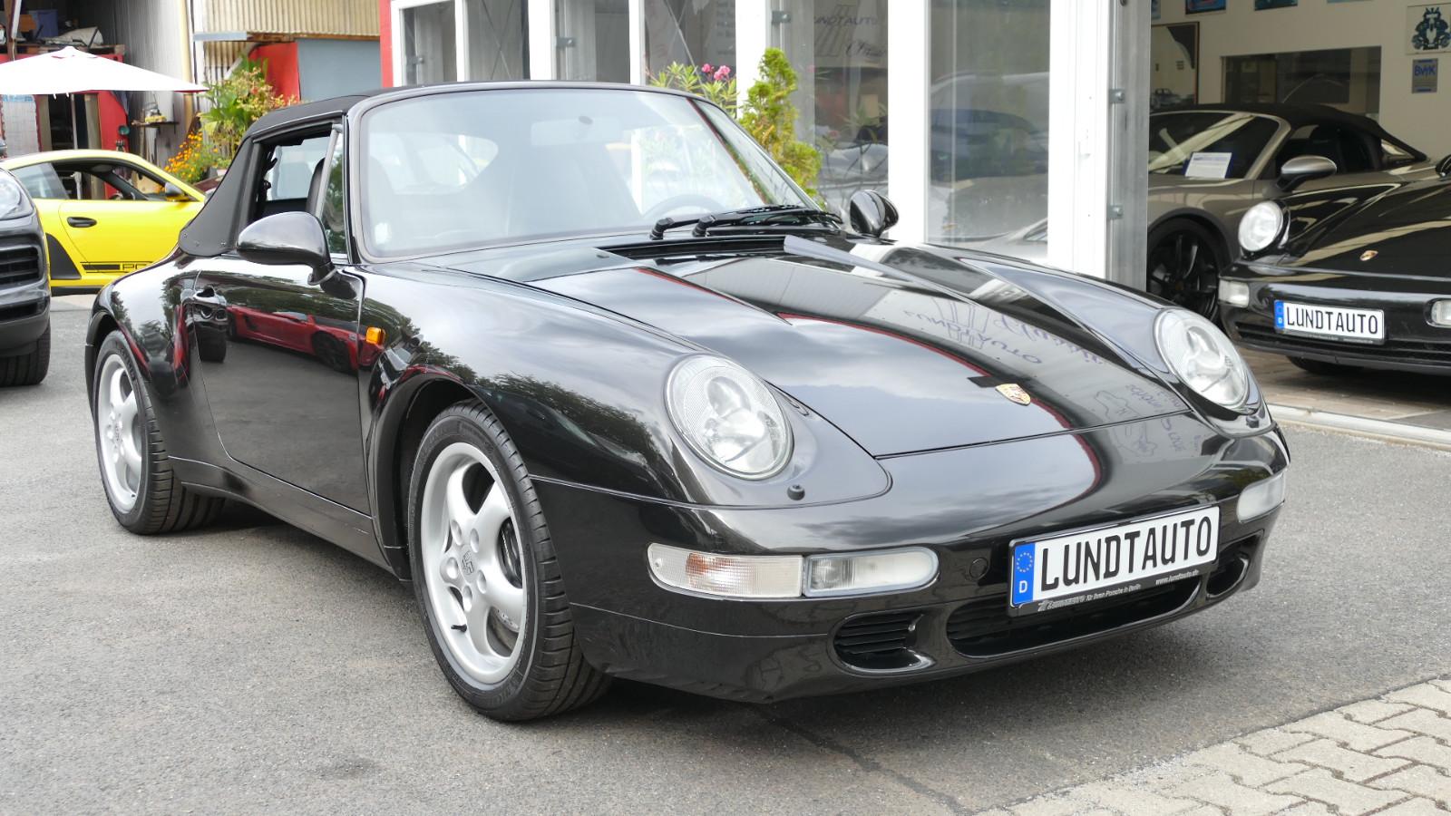 Porsche 993 Carrera 2 Cabrio, Tipt., seit 97 im Besitz