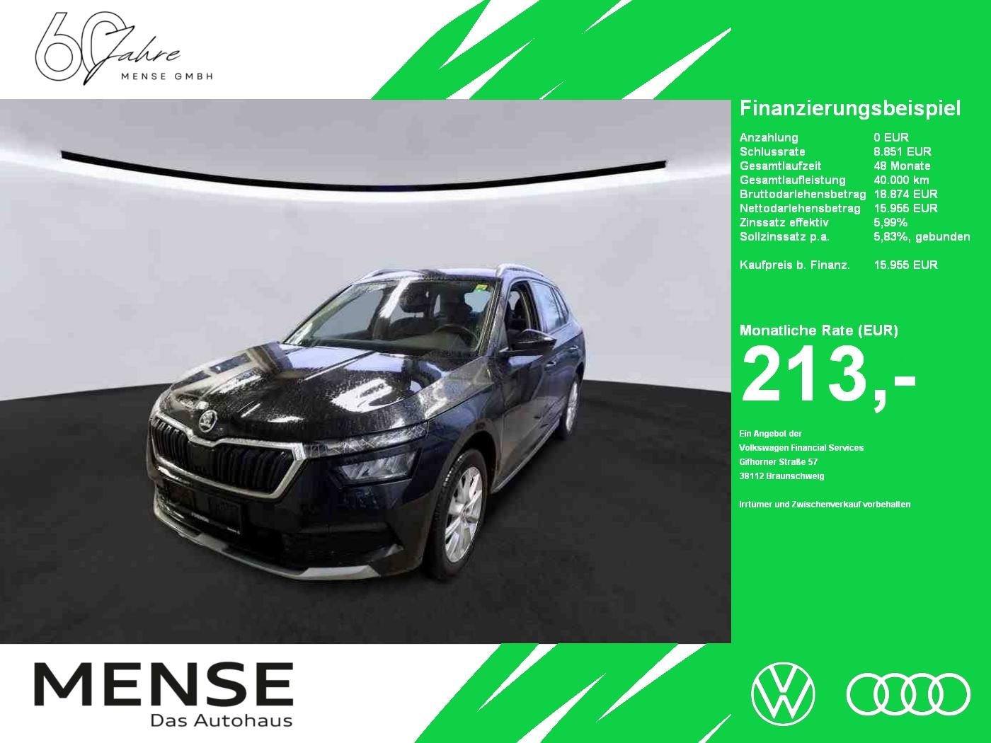 Skoda Kamiq 1.0 TSI Style LED|Navi|VirtualCP|Kamera|LM