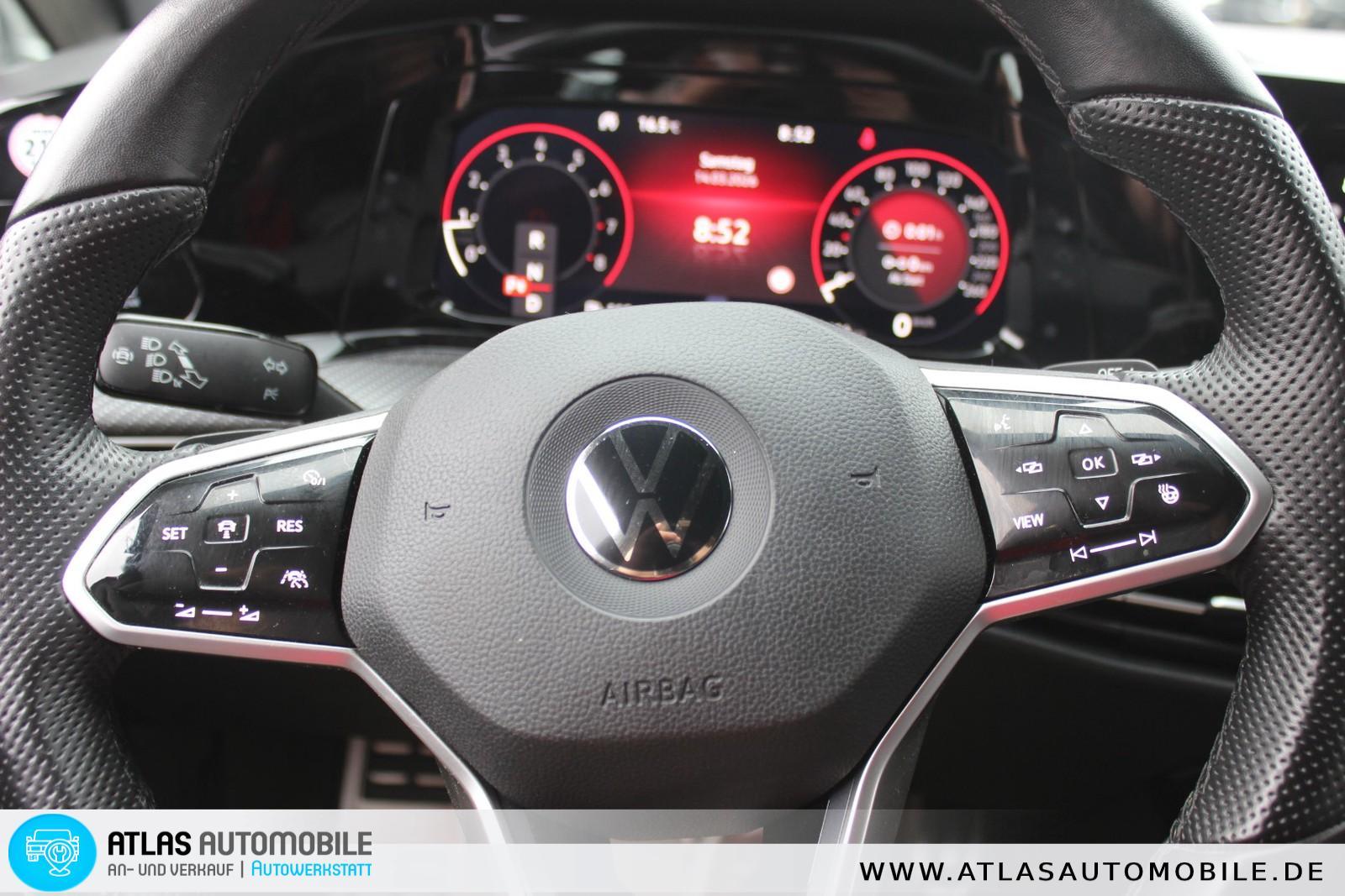 Volkswagen Golf VIII 2.0 TSI OPF DSG R-Line LED V+H=NAVI=AC, миниатюра 13