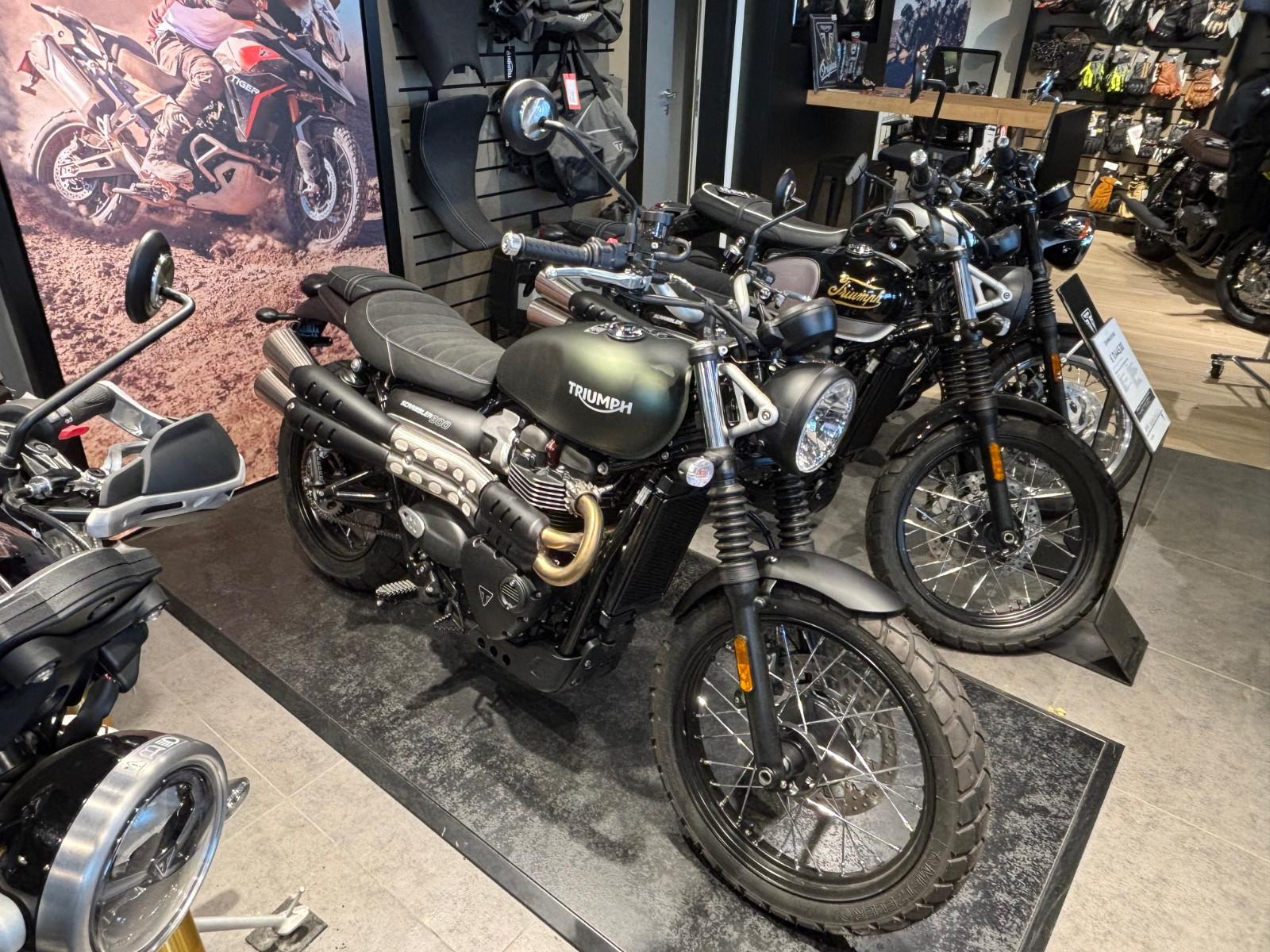 Triumph SCRAMBLER 900  2025 EU5+  WINTERPREIS