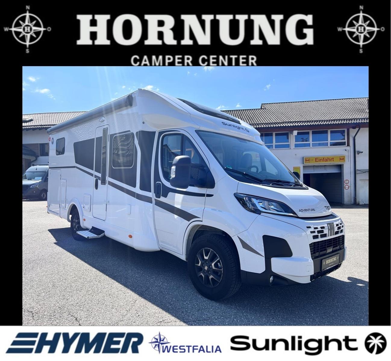 Sunlight Adventure T 67 10Navi Hubbett TV SOLAR Combi6E 