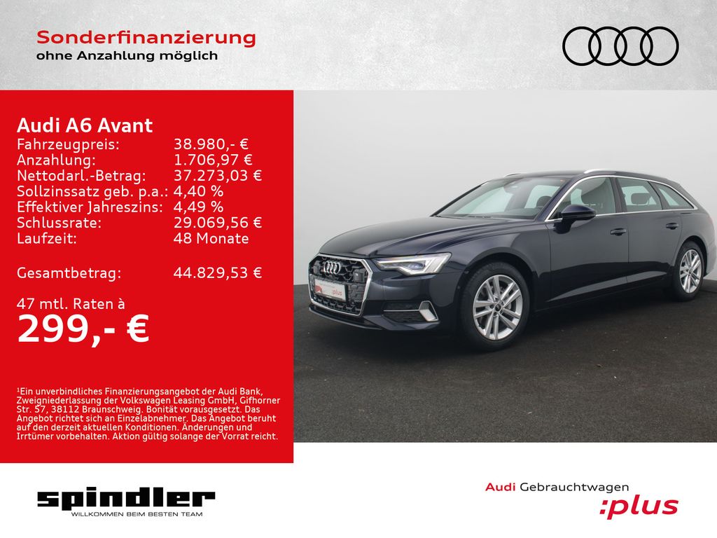 A6 Avant advanced 40TDI S-tronic/ Navi, AHK, LED