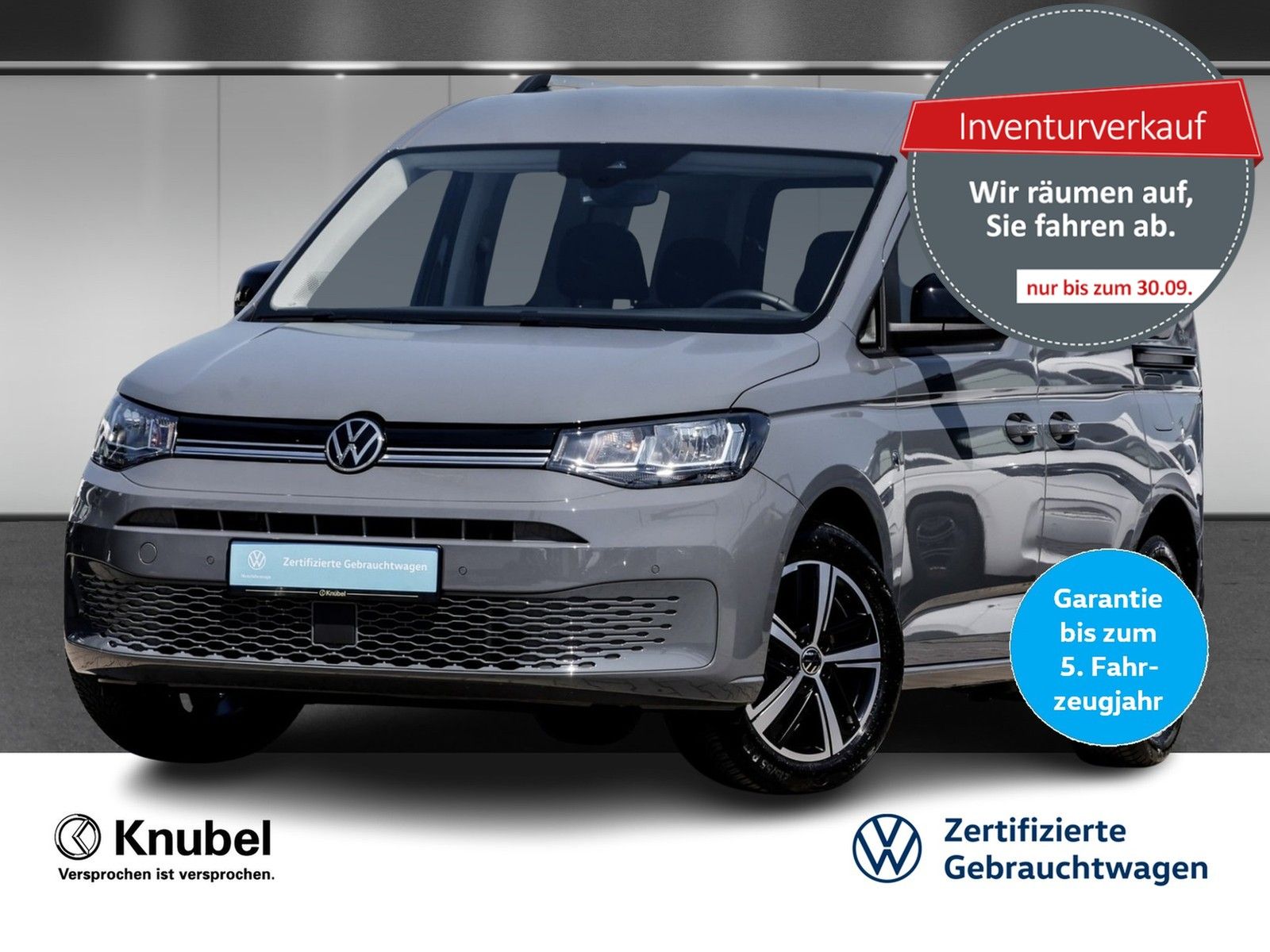 Volkswagen Caddy GOAL 1.5 TSI NAVI AHK RearView foto 1