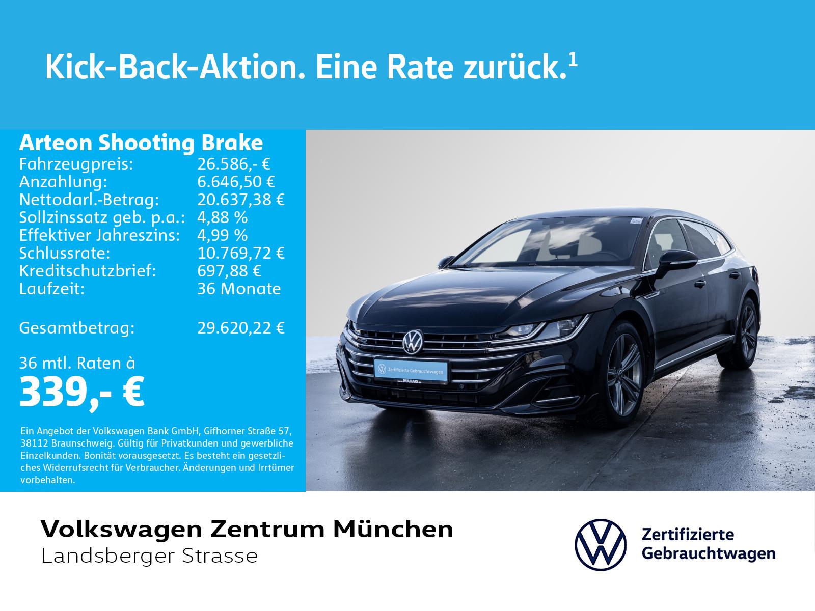 Volkswagen Arteon Shooting Brake 2,0 TSI R-Line ACC LED Nav