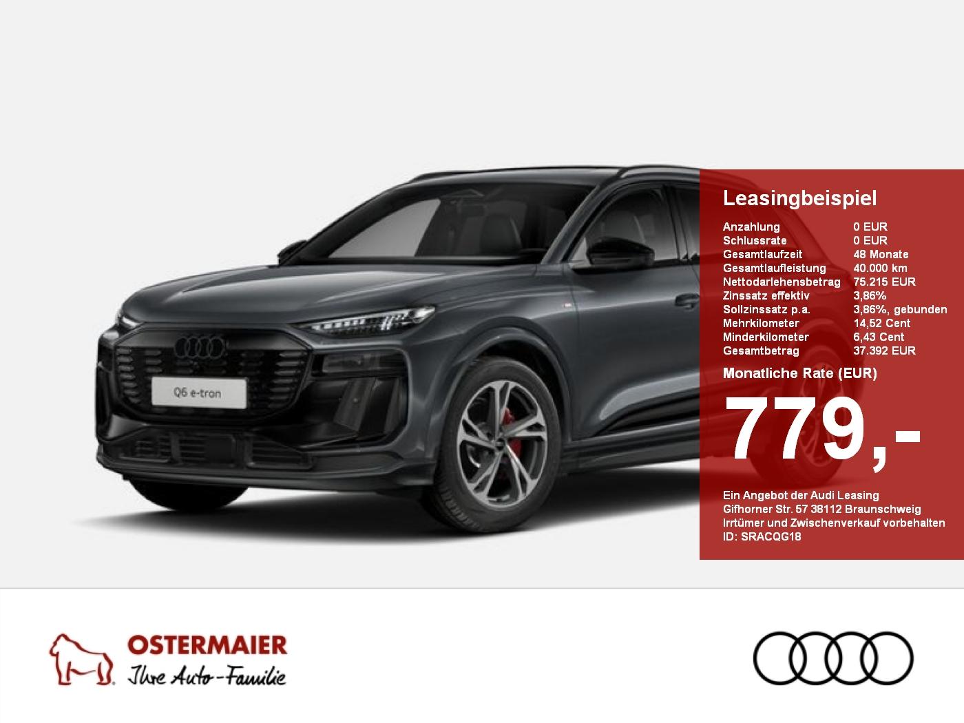 Audi Q6 SUV S line business e-tron quattro 315 kW