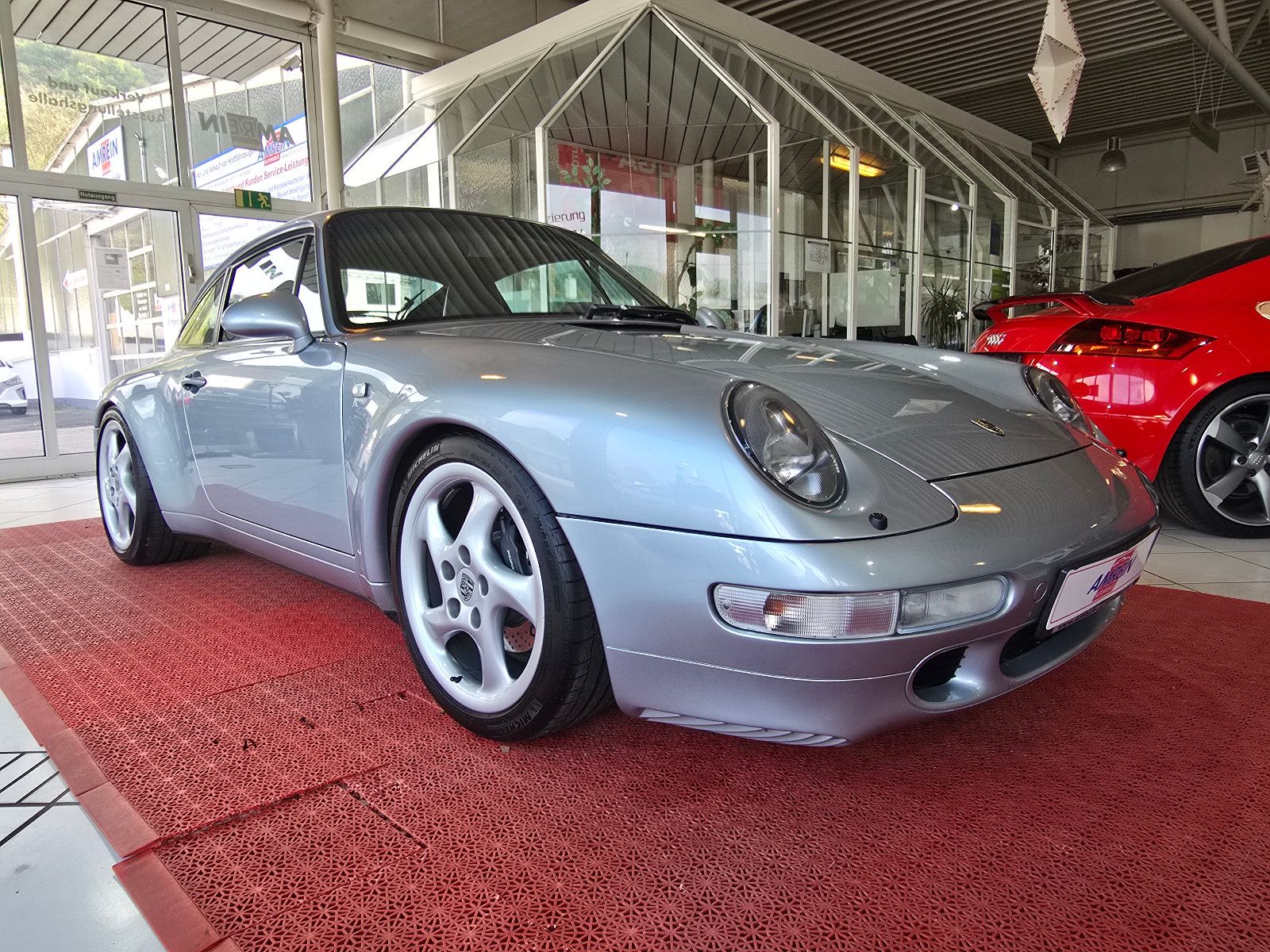 Porsche 993 911 Carrera Coupe +PORSCHE NAVI+HISTORIE