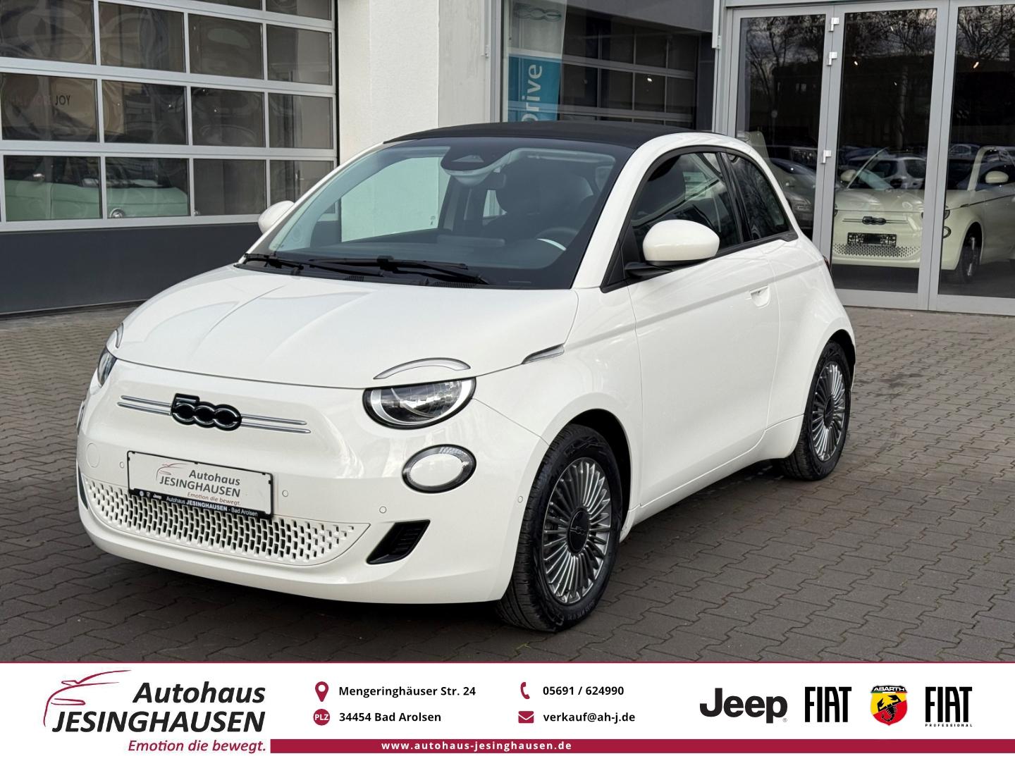 Fiat 500e Cabrio +Rückfahrkam.+Klimaaut.+Tempomat+Sit