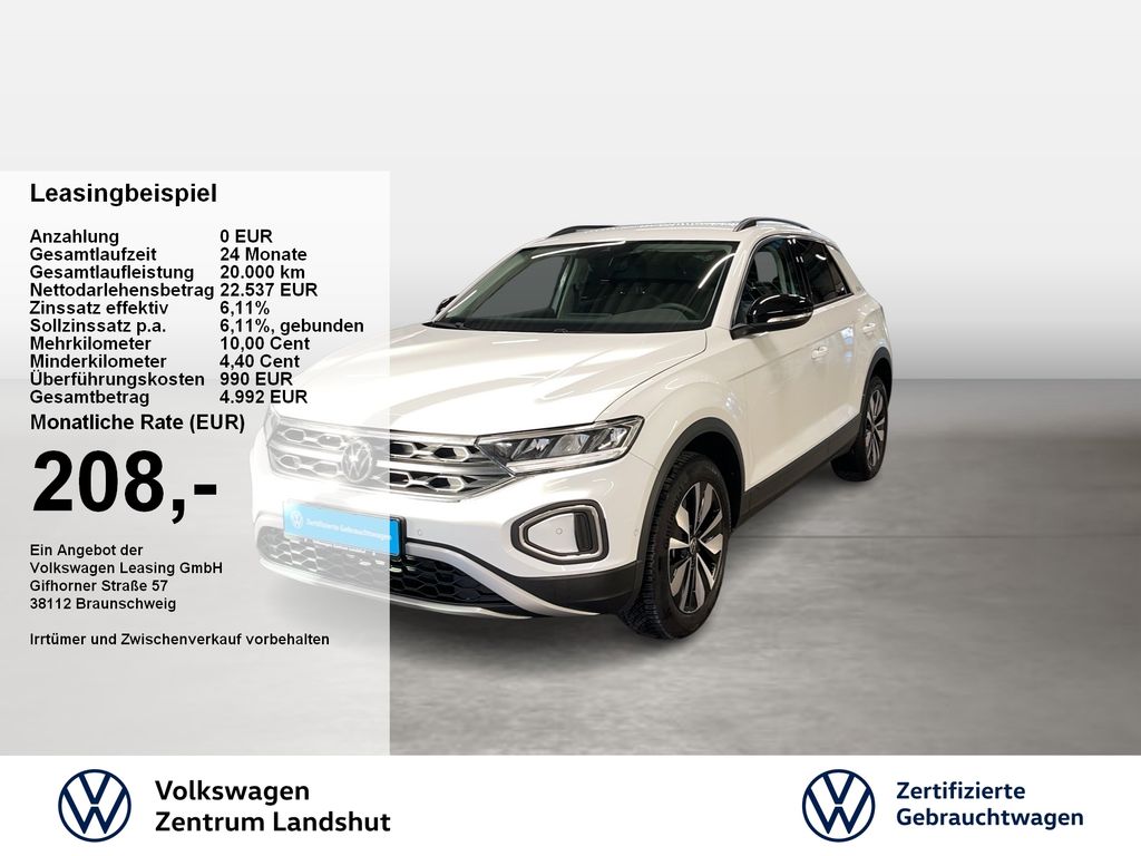 T-Roc GOAL 1.0 TSI 2xKlima ACC DynLicht KlimaA