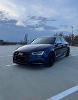 Audi S3 Limousine Vor-OPF, Remus, Gewindefahrwerk - Audi S3: Blau