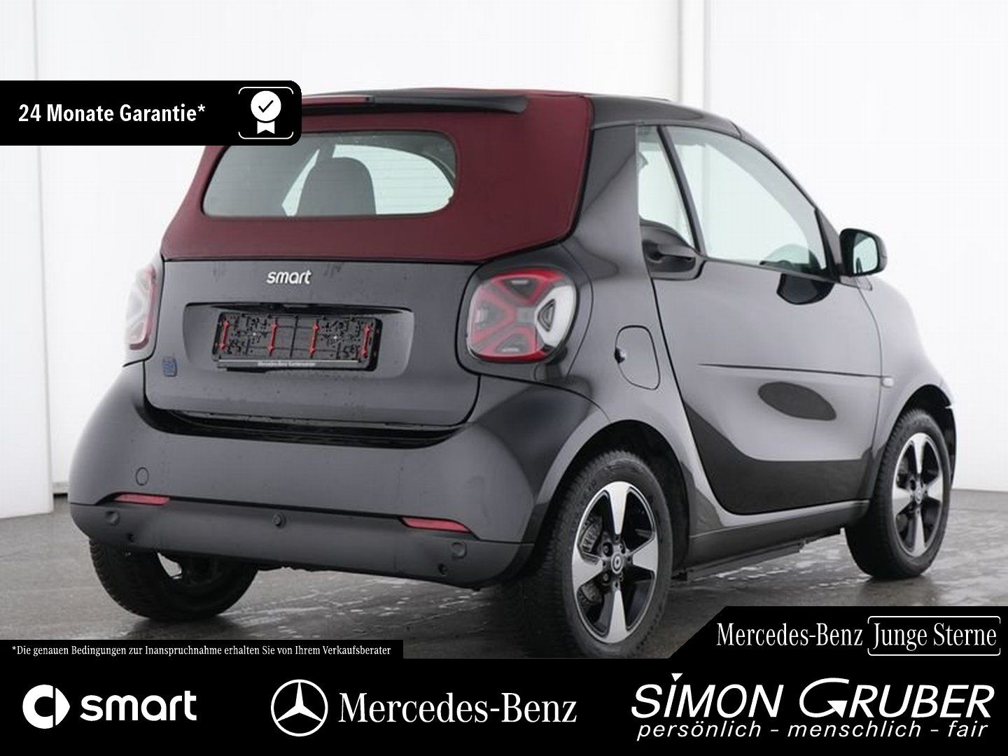 Fahrzeugabbildung Smart fortwo EQ Cabrio Exclusive Winter VollLED Kamera