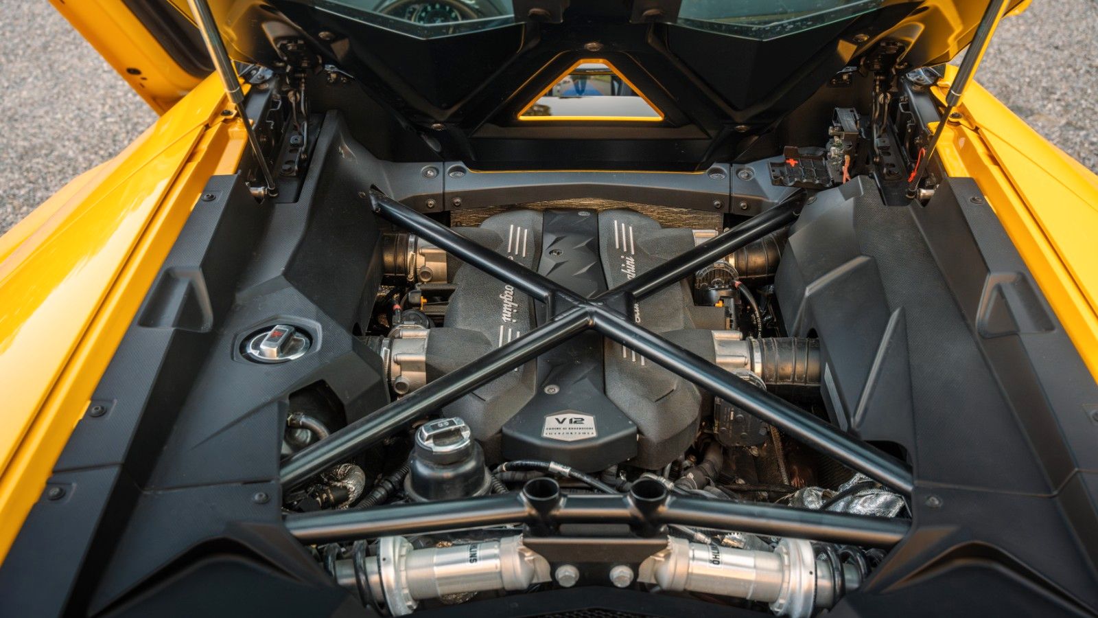 Lamborghini LP700-4/1.Hand/D-Fahrzeug/2016/Scheckheft/Carbon foto 23