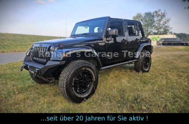 Jeep Wrangler Unlimited 2.8 ATM - Hoch - Breit - Böse