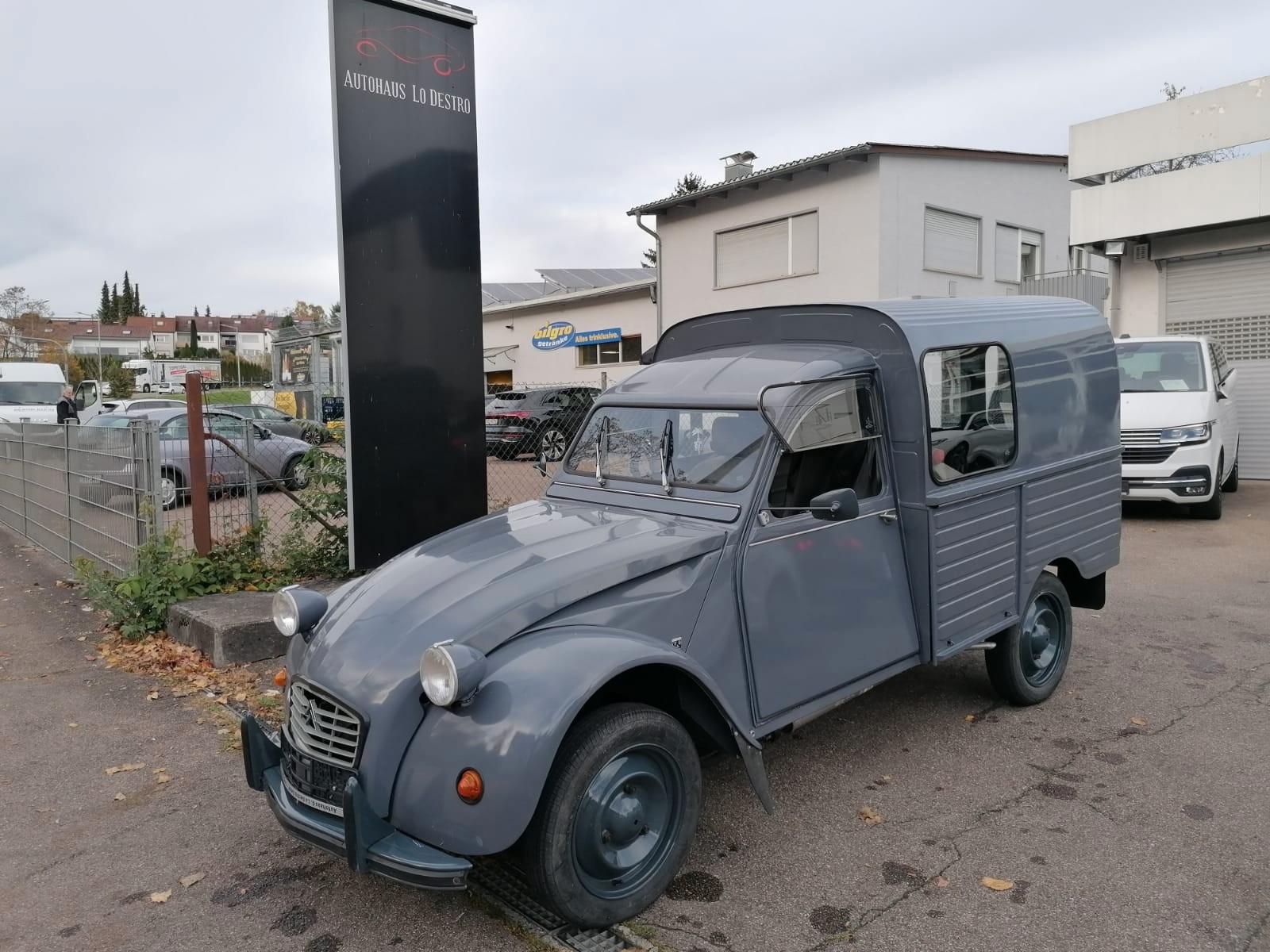Citroën 2 CV Fourgonnette "Kastenente" 1. Hand !!!!!!!!!