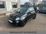 Fiat 500C S*2.HAND*KLIMA*CABRIO*EURO6*BLUE&ME* - Fiat 500: Schwarz, Cabrio
