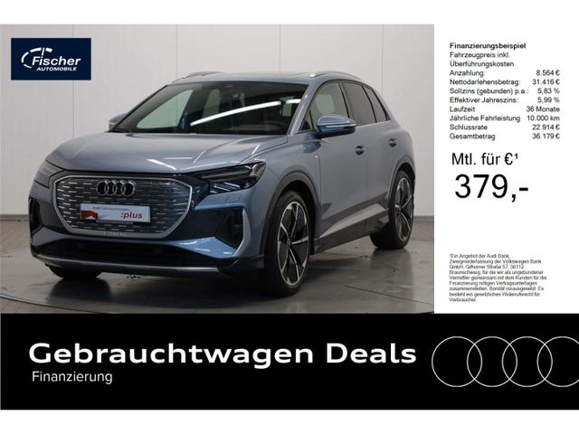 Audi Q4 e-tron 50 qu. S line P-Dach/Matrix/NAV/RFK