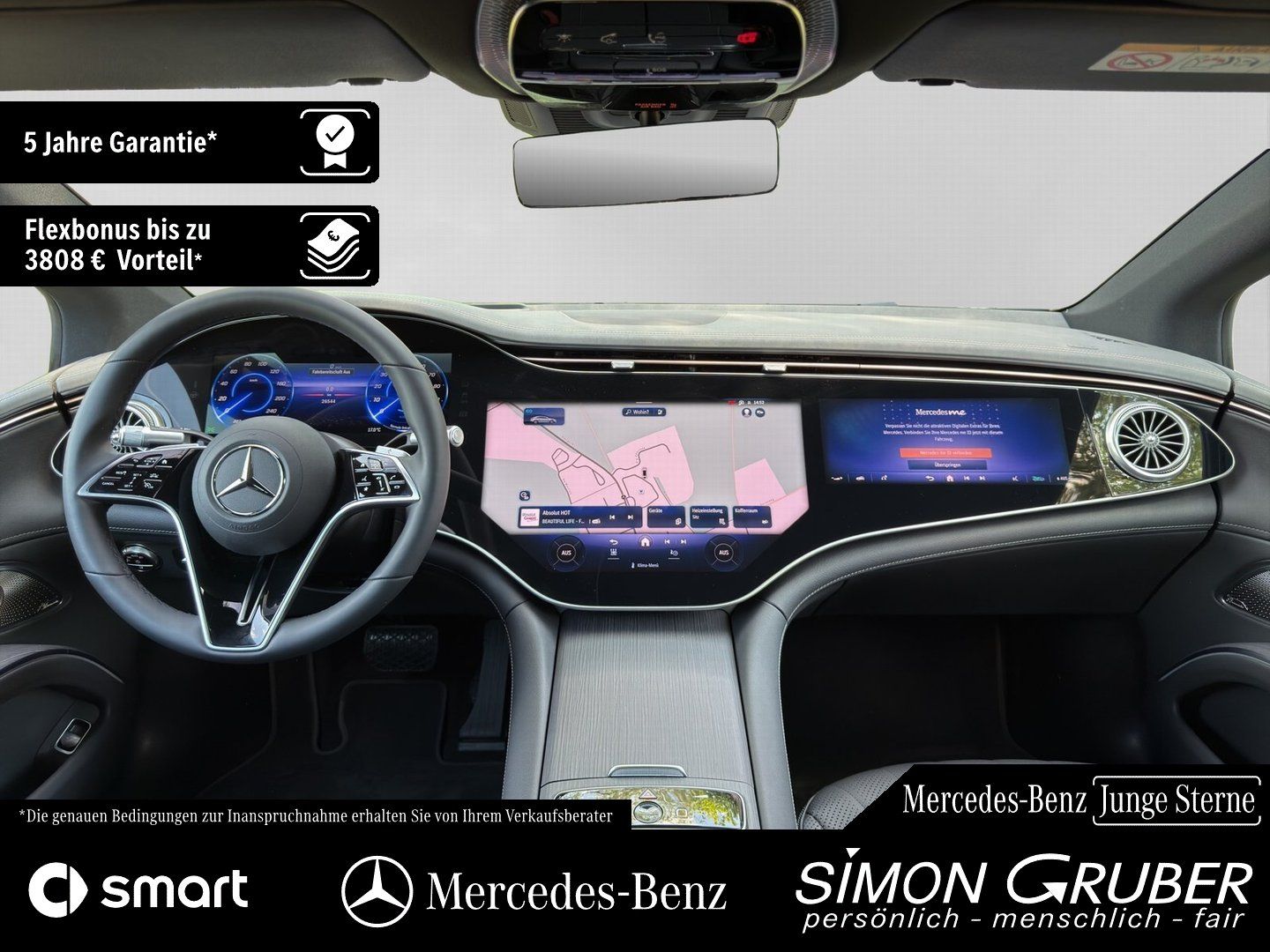 Fahrzeugabbildung Mercedes-Benz EQS 500 4M AMG Massage Sitzklima AHK Mod 2026
