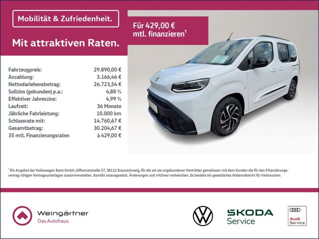 Proace City Verso 1.5 D-4D L1 Team D S Automatic