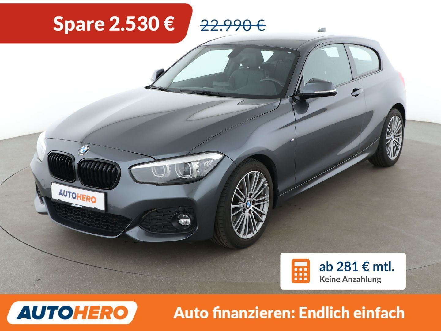 BMW 120i Edition M Sport Shadow Aut. NAVI LED TEMPO