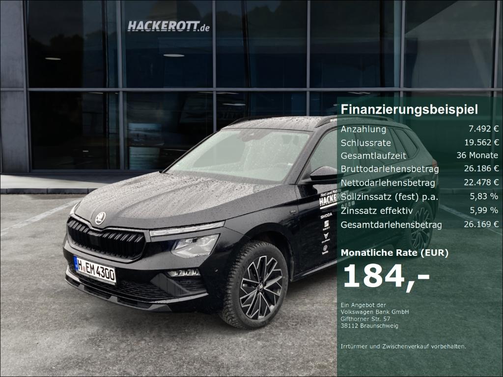 Skoda Kamiq Tour 1.0 TSI DSG Navi AHK ACC LED PDC