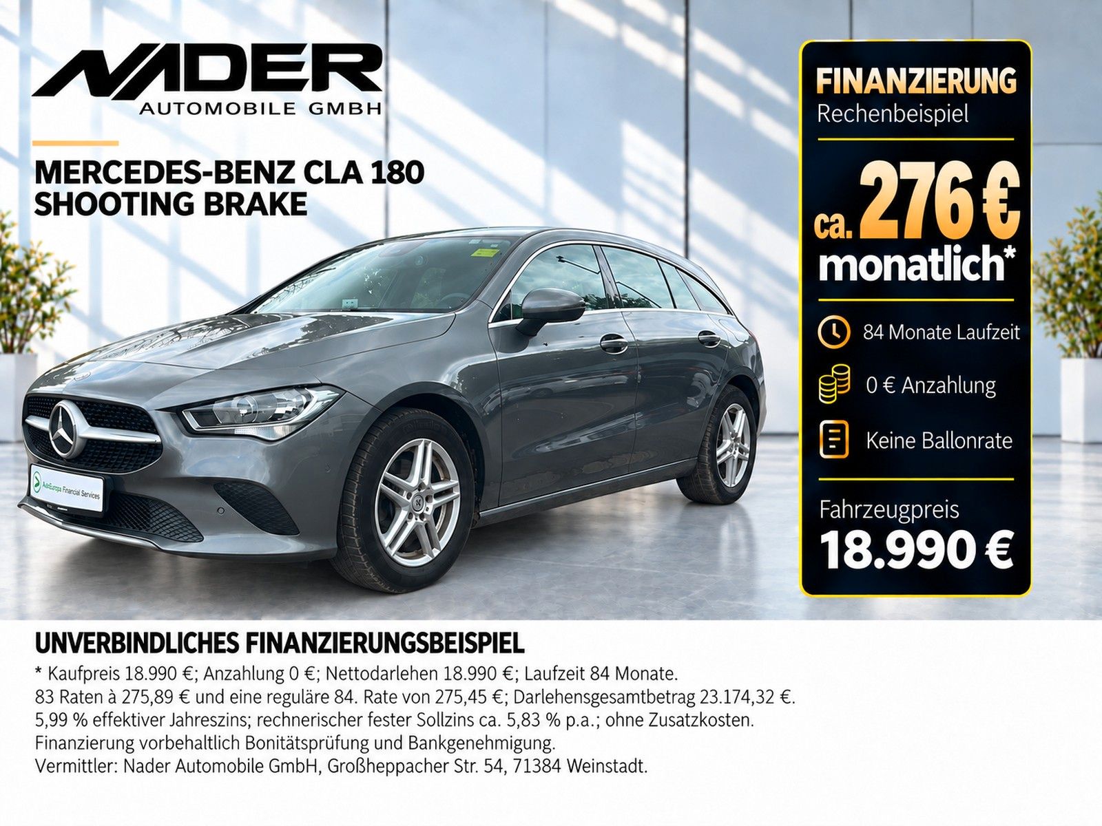 Mercedes-Benz CLA 180 Shooting Brake DCT | Keyless | DAB