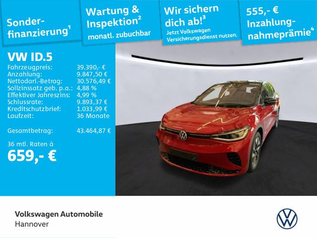Volkswagen ID.5 GTX Navi AHK IQ.LIGHT ACC Kamera Pano PDC S
