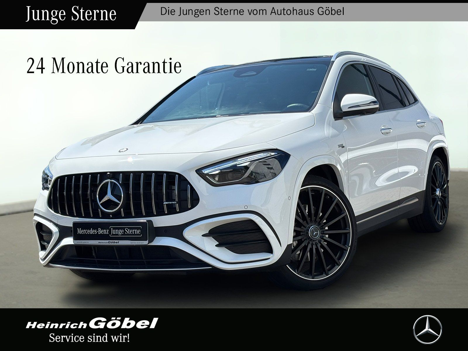 Fahrzeugabbildung Mercedes-Benz AMG GLA 35 4M*HUD*PANO*MEMORY*360°KAMERA*21ZOLL