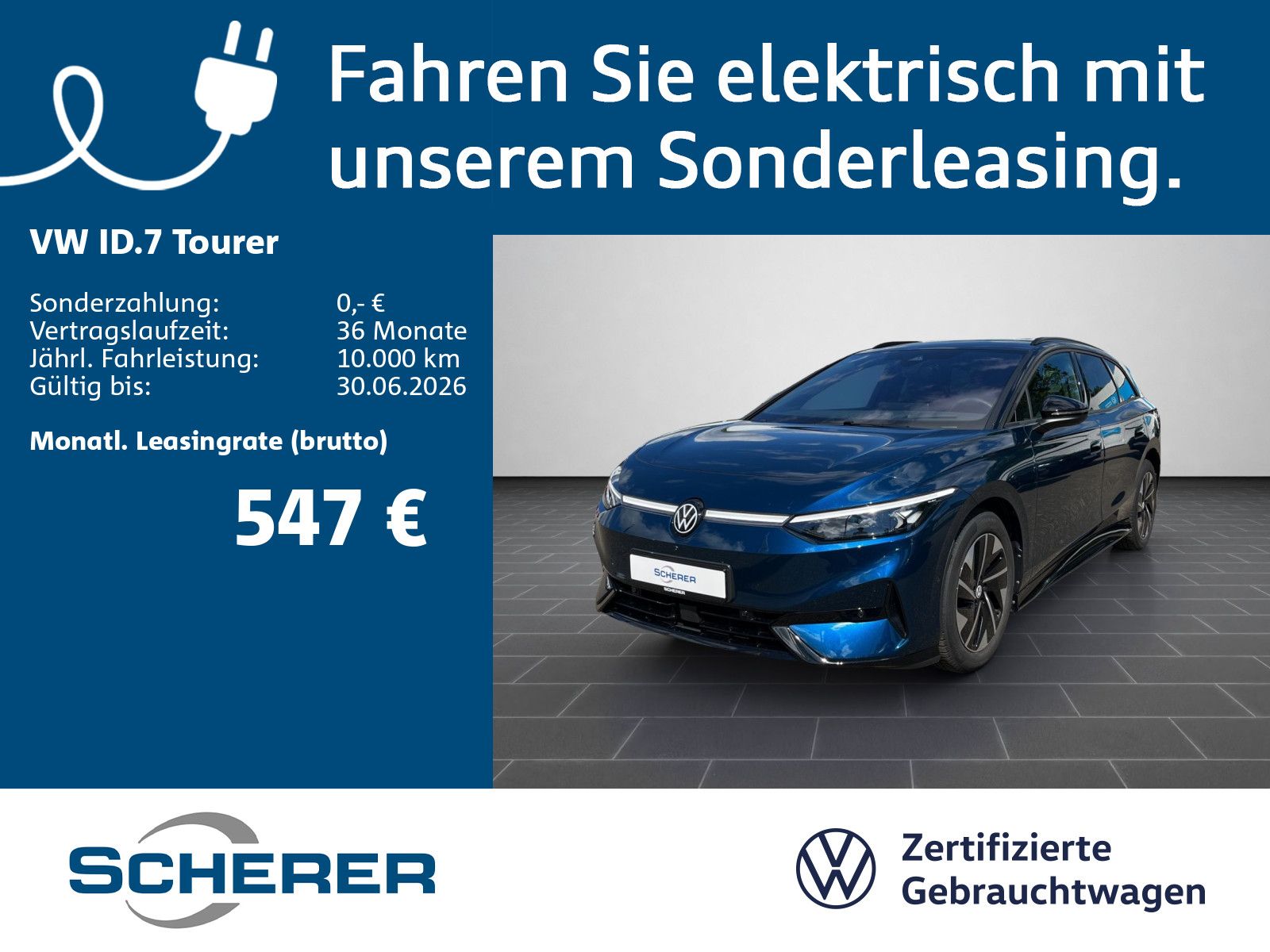 Volkswagen ID.7 Tourer Pro 210 kW AHK*KAMERA uvm...