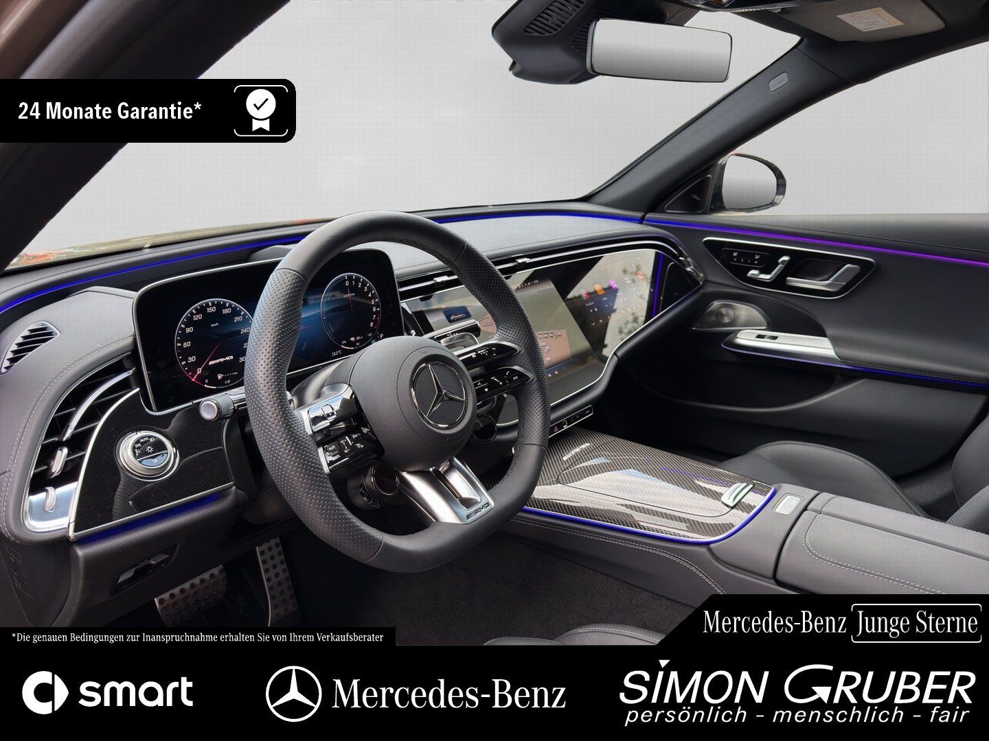 Fahrzeugabbildung Mercedes-Benz E 53 Hybrid 4M+ Perfo Sitz Dynamic+Carbon Nappa