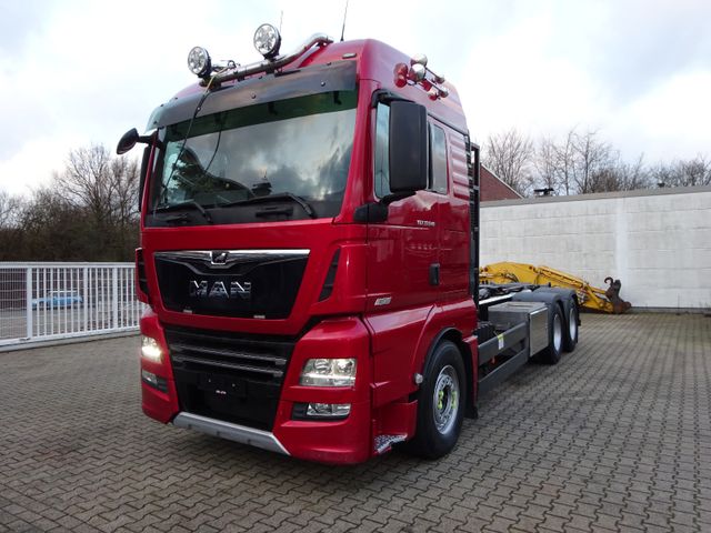 MAN 33.640 TGX HIAB Abroller 6x4 *Vollausstatung*