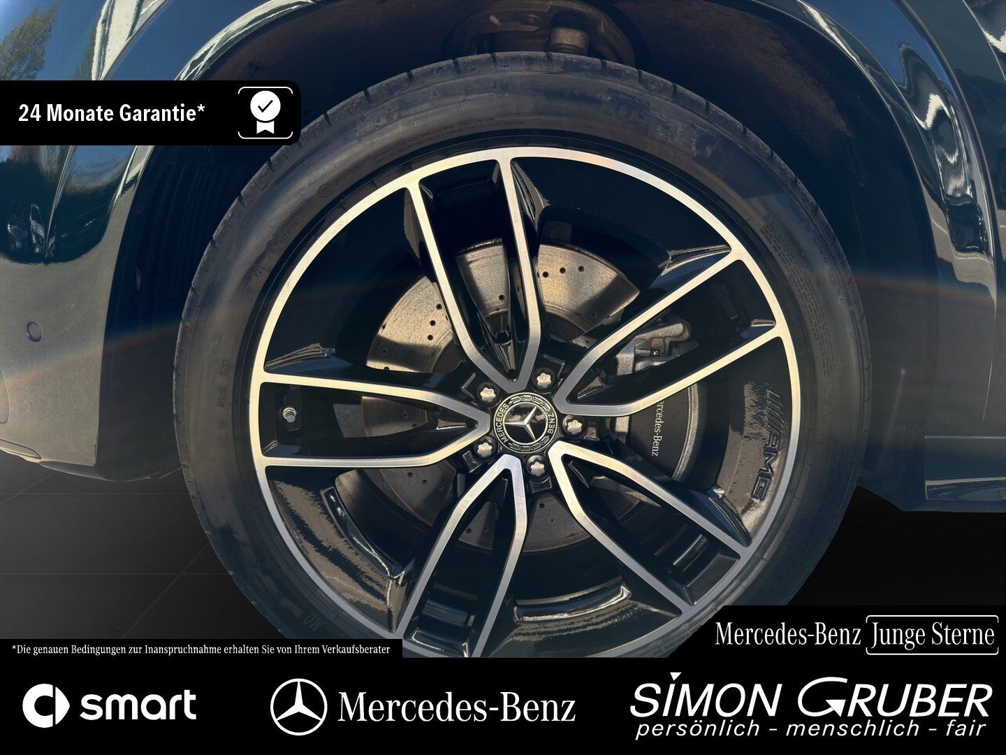 Fahrzeugabbildung Mercedes-Benz GLE 450 4M AMG Night Pano Standhzg Burm Airmatic