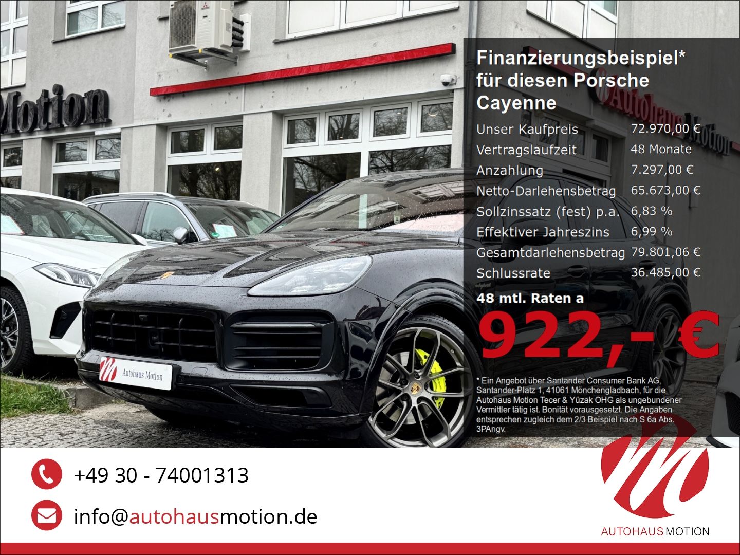 PORSCHE Cayenne Coupe E-Hybrid Leichtbau Matrix 360 Kame