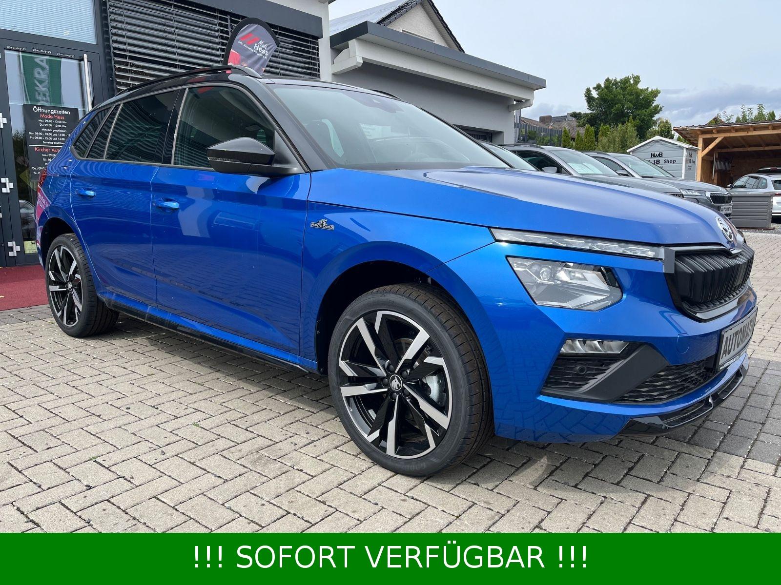 Skoda Kamiq 1.5TSI DSG Monte Carlo**10J. KIRCHER-AUTO*