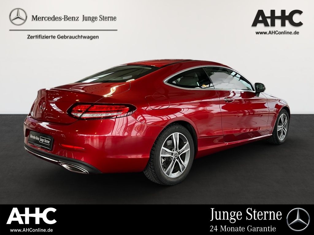 Fahrzeugabbildung Mercedes-Benz C 200 Coupé Distronic+ Navi LED SHZ KeyLess KAM